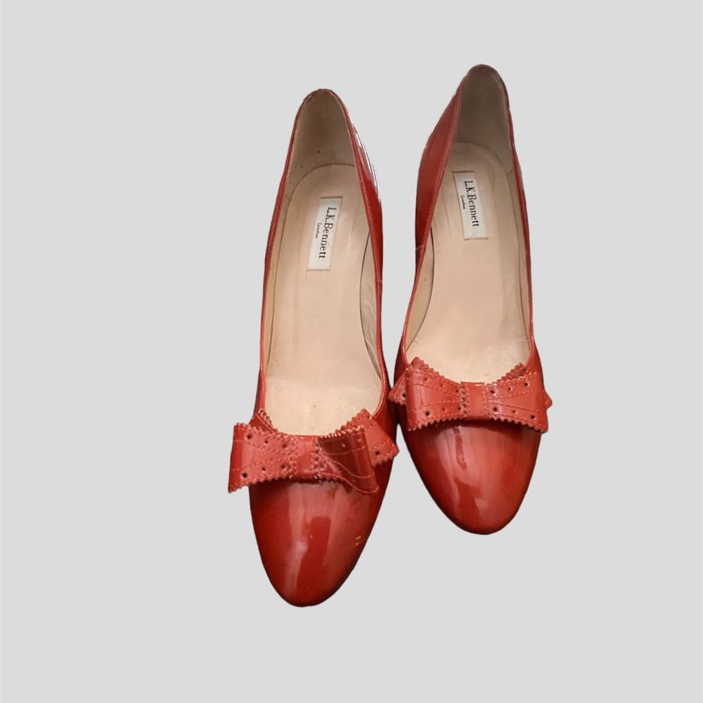 LK Bennett Darcia Pump with Bow size 38 1/2